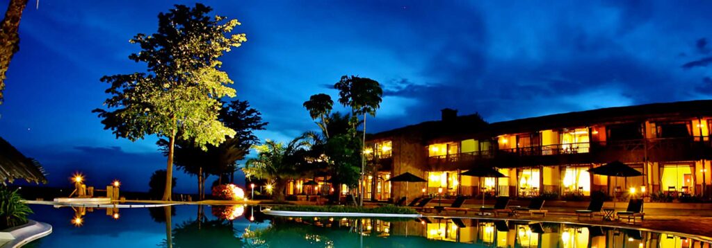 Protea Hotel Entebbe Night View